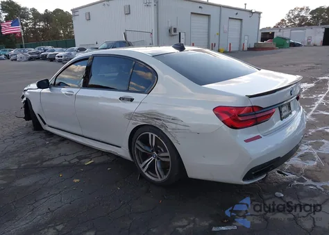 2016 BMW 750I z USA, uszkodzony, nr VIN WBA7F0C50GGM20912